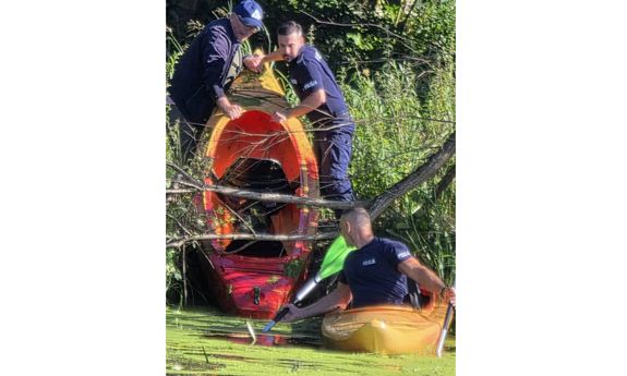 Policjanci ruszyli na ratunek 14-latce porwanej przez nurt Parsęty