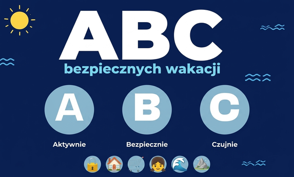 ABC bezpiecznych wakacji. Aktywnie, bezpiecznie, czujnie. Powracamy do tematu bezpieczeństwa nad wodą