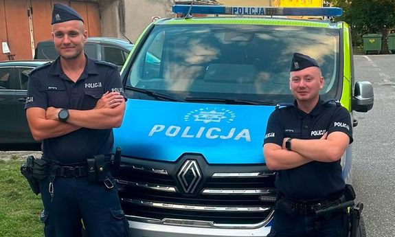 Miał problemy z oddychaniem - policjanci gwałtownie ustalili, gdzie się znajduje