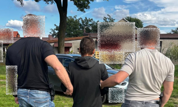 Ukrywał się w Hiszpanii, wrócił do kraju na kilka dni. Sieradzcy kryminalni zatrzymali 33-latka poszukiwanego pięcioma listami gończymi