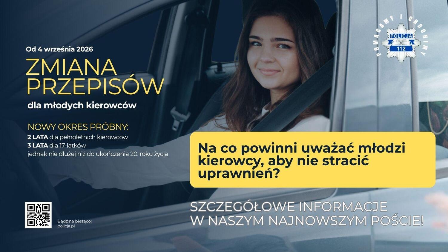 Nowe przepisy dla młodych kierowców. Na co powinni uważać, aby nie stracić uprawnień?
