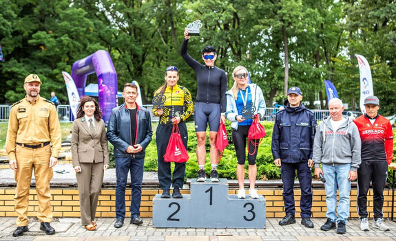 Monika Mazur ponownie na podium kolarskiego wyścigu