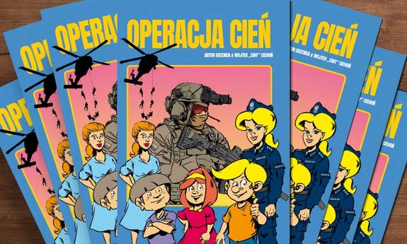 Komiks „Operacja CIEŃ” uczy dzieci rozpoznawać pułapki handlu ludźmi