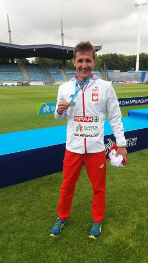 St. post. Szymon Kulka wicemistrzem Europy w lekkiej atletyce