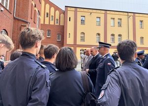 Wręczenie medali za długoletnią służbę oraz ślubowanie nowych policjantów