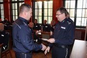 Nagrody motywacyjne dla policjantów OPP w Szczecinie