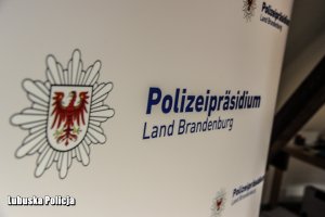 baner brandenburskiej Policji