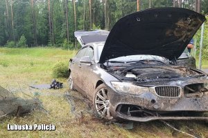 rozbite BMW