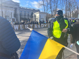 Policjanci ze stolicy w obliczu wojny na Ukrainie