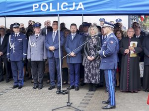 Uroczyste otwarcie Komisariatu Policji w Raszynie