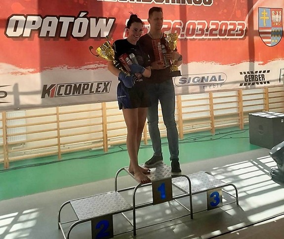 policjantka na podium