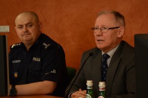 zdjęcie gospodarza konferencji insp. Andrzeja Łapińskiego