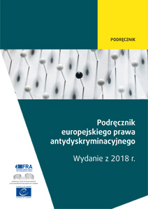 Podręcznik europejskiego prawa antydyskryminacyjnego... Okładka.