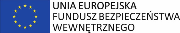 Logotyp - Unia Europejska Fundusz Bezpieczeństwa Wewnętrznego