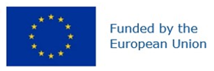 Obraz przedstawia logo FBW Komisji Europejskiej: flagę Unii Europejskiej, obok której umieszczony został niebieski napis: &quot;Funded by the European Union: