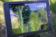 Ujęcie drogi z drona