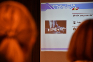 Uczestnicy warsztatów podczas szkolenia
