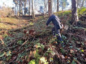 Policyjni wodniacy podczas doskonalenia umiejętności