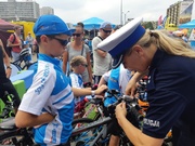 Uczestnicy Mini Tour de Pologne świecą przykładem