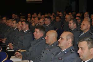 Odprawa służbowa śląskiego garnizonu Policji