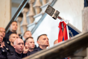 Zdjęcie głowicy sztandaru