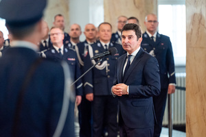 Zdjęcie wykonane podczas przemowy