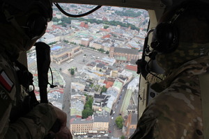 widok ze smigłowca