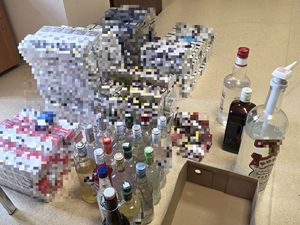 Zabezpieczona nielegalna broń, amunicja i wyroby akcyzowe