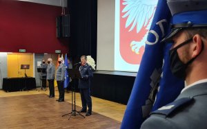 Przemówienie Komendanta Wojewódzkiego Policji we Wrocławiu