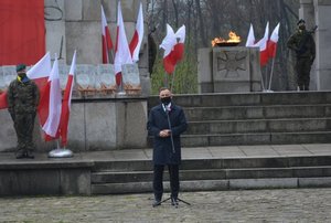 Prezydent Polski Andrzej Duda na Górze Św. Anny