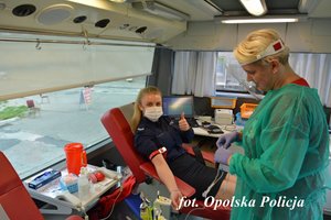 Akcja oddawania krwi w dobie pandemii