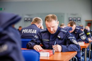 policjanci, uczestnicy zawodów