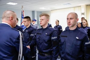 Nowi policjanci w szeregach świętokrzyskiej Policji